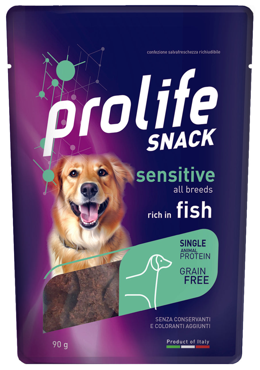 Prolife Snack Sensitive Grain Free Pesce 90g Prolife Snack Sensitive Grain Free Pesce 90g